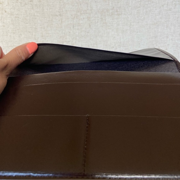 Dior Brown Monogram Check Wallet - Picture 7 of 11